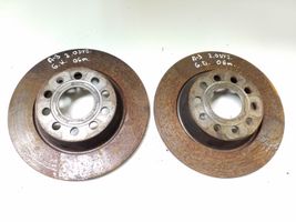 Audi A3 S3 8P Rear brake disc 