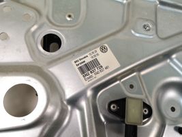 Volkswagen Tiguan Mechanizm podnoszenia szyby przedniej bez silnika 5N2837729