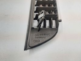 Audi A8 S8 D3 4E Garniture, panneau de grille d'aération 4E0819632