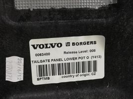 Volvo XC60 Apdaila galinio dangčio 0063400