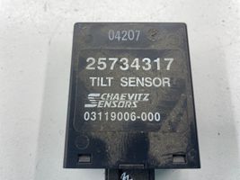 Opel Antara Yaw turn rate sensor 25734317