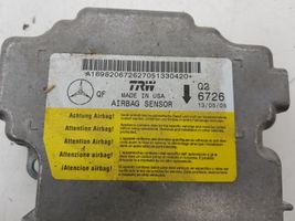 Mercedes-Benz B W245 Turvatyynyn ohjainlaite/moduuli A169820672