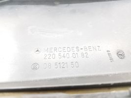 Mercedes-Benz S W220 Fuse box cover 2205400182