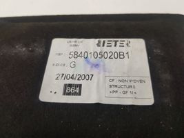 Toyota Avensis T250 Tavaratilan kaukalon tekstiilikansi 5840805020B0