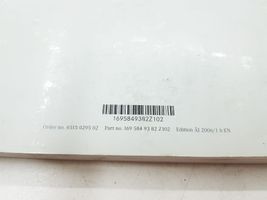 Mercedes-Benz A W169 Carnet d'entretien d'une voiture 1695849382