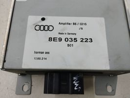 Audi A4 S4 B6 8E 8H Garso stiprintuvas 8E9035223