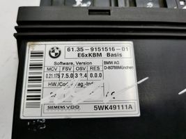 BMW 5 E60 E61 Moduł / Sterownik komfortu 9151516