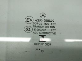 Mercedes-Benz B W246 W242 Pagrindinis priekinių durų stiklas (keturdurio) 43R00049