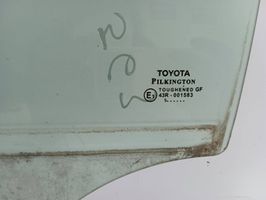 Toyota Avensis T270 Vitre de fenêtre porte arrière E143R001583