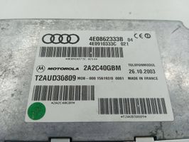 Audi A8 S8 D3 4E Unité de commande, module téléphone 4E0862333B