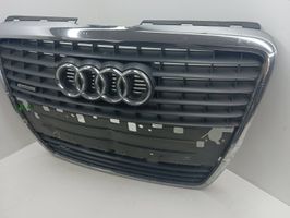 Audi A8 S8 D3 4E Griglia superiore del radiatore paraurti anteriore 4E0853653