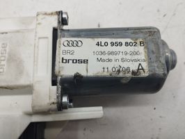 Audi Q7 4L Передний двигатель механизма для подъема окон 4L0959802B