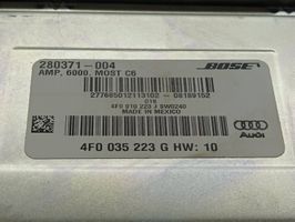 Audi A6 S6 C6 4F Garso stiprintuvas 4F0035223