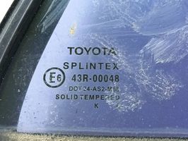 Toyota Corolla E120 E130 Szyba karoseryjna drzwi tylnych 43R00048