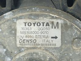 Toyota Avensis T250 Ventilatore di raffreddamento elettrico del radiatore 163630G060