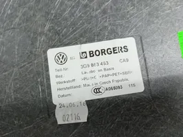 Volkswagen PASSAT B8 Tavaratilan kaukalon tekstiilikansi 3G9863463