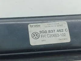 Volkswagen PASSAT B8 Regulador de puerta delantera con motor 5Q4959802B