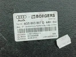 Audi A6 S6 C7 4G Tavaratilan sivuverhoilu 4G5863887D