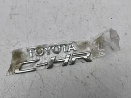 Toyota C-HR Logo, emblème de fabricant 75442F4011