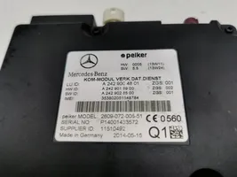 Mercedes-Benz CLS C218 X218 Phone control unit/module A2429004801