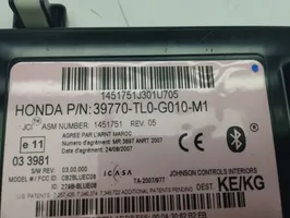 Honda Accord Module unité de contrôle Bluetooth 39770TL0G010M1