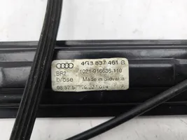 Audi A7 S7 4G Front window lifting mechanism without motor 4G8837461B