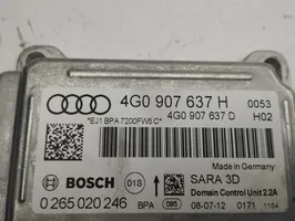 Audi A7 S7 4G Centralina ESP (controllo elettronico della stabilità) 4G0907637H