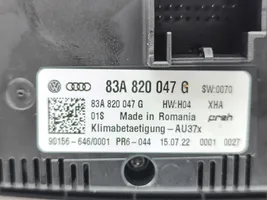 Audi Q2 - Oro kondicionieriaus/ klimato/ pečiuko valdymo blokas (salone) 83A820047G