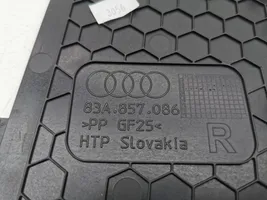 Audi Q3 F3 Kojelaudan sivupäätyverhoilu 83A857086