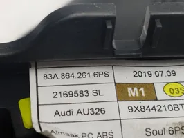 Audi Q3 F3 Pavarų perjungimo svirties apdaila (oda, bumbulas) 83A8642616FP