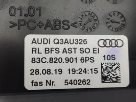Audi Q3 F3 Kojelaudan sivutuuletussuuttimen kehys 83C820901