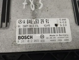 Mercedes-Benz Vito Viano W639 Variklio valdymo blokas A6461532991