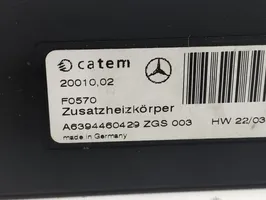 Mercedes-Benz Vito Viano W639 Radiador de calefacción eléctrico de habitáculo A6394460429