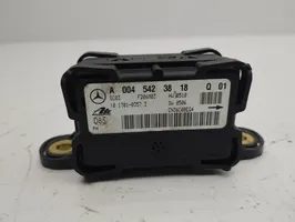 Mercedes-Benz ML W164 Sensore di imbardata accelerazione ESP A0045423818