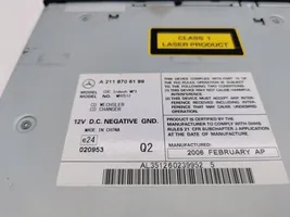 Mercedes-Benz ML W164 CD/DVD-vaihdin A2118706189