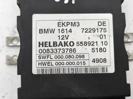 BMW 7 F01 F02 F03 F04 Degvielas sūkņa vadības bloks 7229175