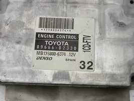 Toyota Corolla E120 E130 Sterownik / Moduł ECU 8966602320