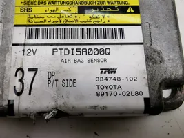 Toyota Corolla E120 E130 Sterownik / Moduł Airbag PTDI5A000Q