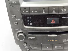 Lexus IS 220D-250-350 Unité principale radio / CD / DVD / GPS 8611153050