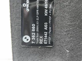 BMW i3 Tavaratilan kaukalon tekstiilikansi 7362860