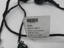 Audi A1 Aizmugurējo durvju vadu instalācija 82G971687F