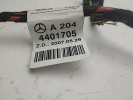 Mercedes-Benz C W204 Faisceau de câblage de porte arrière A2044401705