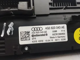 Audi A7 S7 4G Climate control unit 4G0820043AE