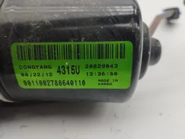 Opel Antara Motor y varillaje del limpiaparabrisas delantero 20829043