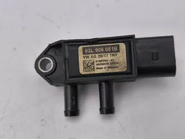 Audi A5 Sensore di pressione dei gas di scarico 03L906051B