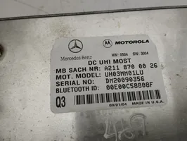 Mercedes-Benz C W203 Unité de commande, module téléphone A2118700026