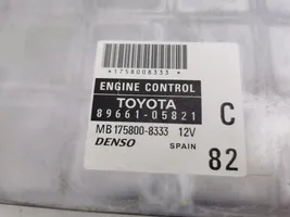 Toyota Avensis T250 Calculateur moteur ECU 8966105821