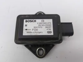 Toyota Avensis T250 Sensor ESP de aceleración de frecuencia del intermitente 0265005273