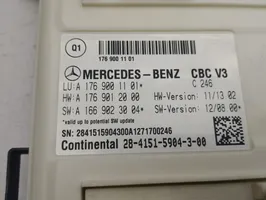 Mercedes-Benz B W246 W242 Modulo comfort/convenienza A1769001101