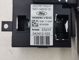 Ford Kuga I Moteur de lève-vitre de porte avant 7M5T14B533CD